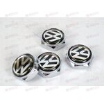 Болт крепления номерного знака VOLKSWAGEN металлик (4 шт) AV