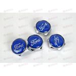 Болт крепления номерного знака FORD металлик (4 шт) AV