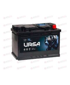 АКБ 75VL URSA Blue (R+) (0) (пт 640)(278х175х190) 2025 год