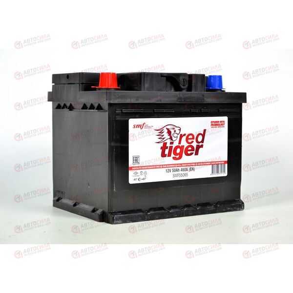 Аккумулятор 50VL RED TIGER (L+) (1) SMF (пт 460)(208х175х175) ТУРЦИЯ