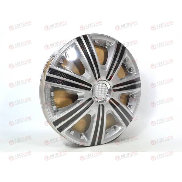 Колпаки R-14 DTM PRO Chrom Super Silver (2 шт) STAR, изображение 2
