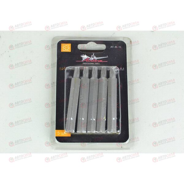 Бита вставка TORX T 40 3/8 дюйма 75 мм (5 шт) AIRLINE, изображение 2