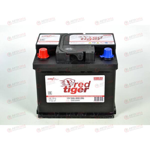 Аккумулятор 50VL RED TIGER (L+) (1) SMF (пт 460)(208х175х175) ТУРЦИЯ, изображение 4