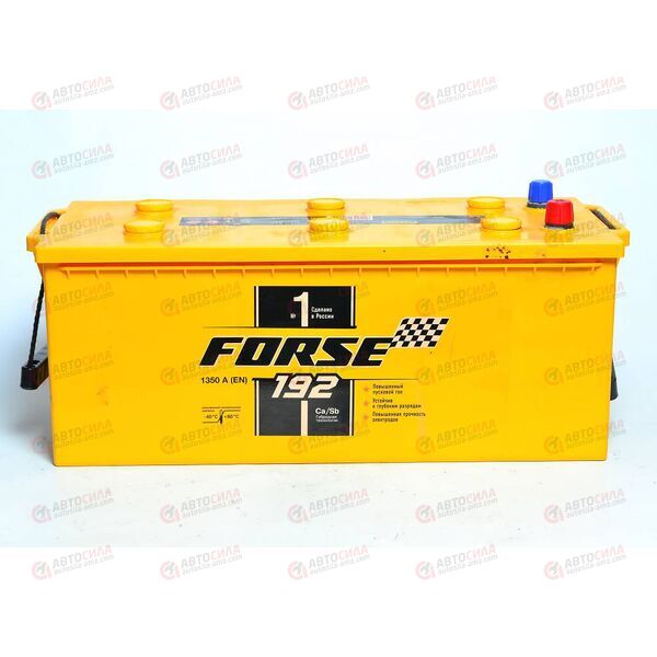 Аккумулятор 192VL FORSE (L+) (3) Euro (пт 1350)(513х223х217) 2020 год, изображение 2