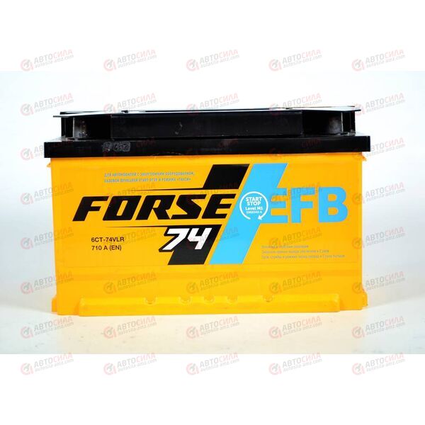 Аккумулятор 74VL FORSE EFB (L+) (1) (пт 710)(276х175х190) 2021 год, изображение 2